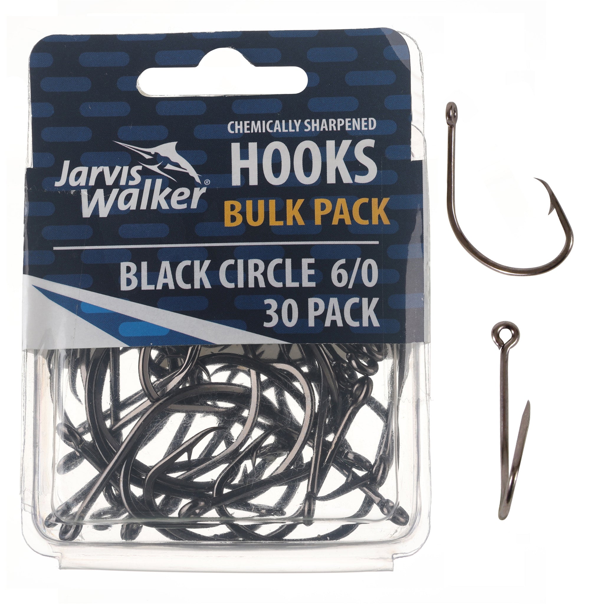 Jarvis Walker Chemically Sharpened Circle Hooks Bulk Pack – Jarvis