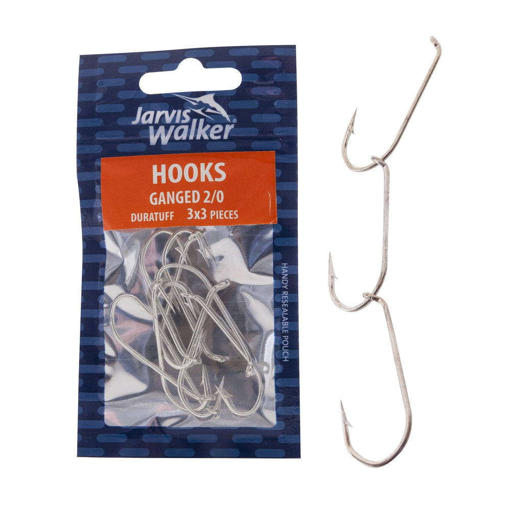 Jarvis Walker Duratuff Ganged Hooks Sz2/0