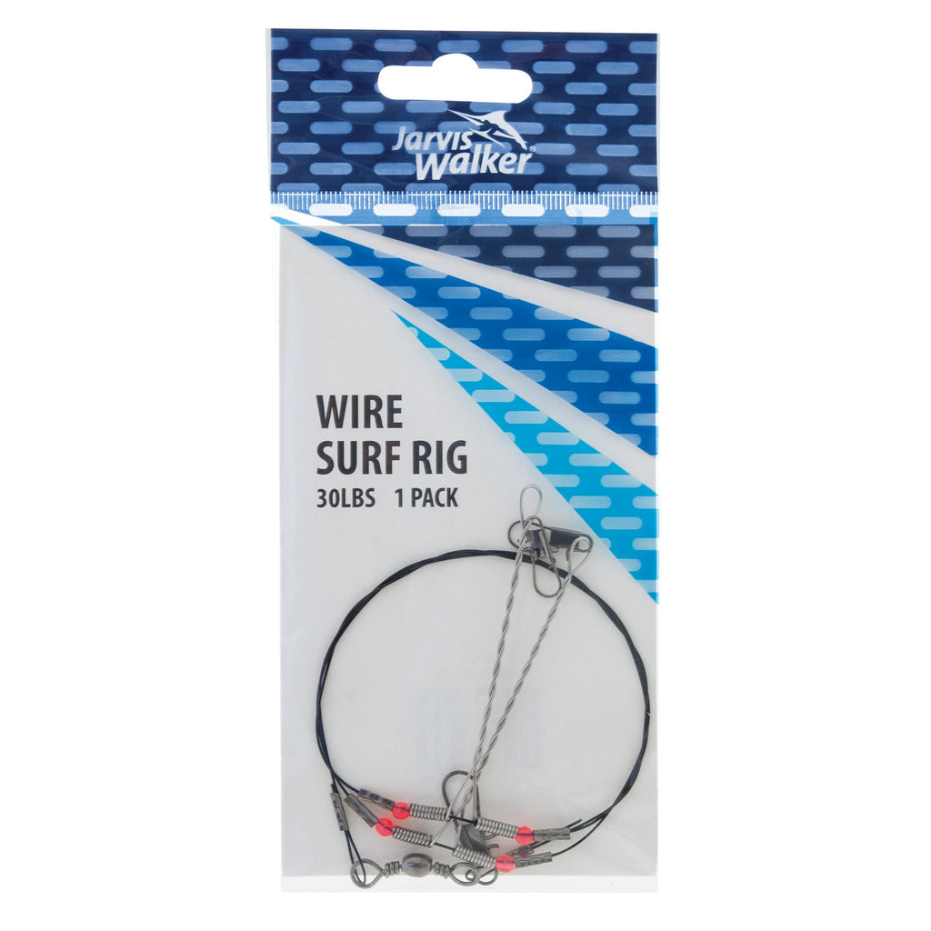 Jarvis Walker Wire Surf Rigs 30lb 1Pk