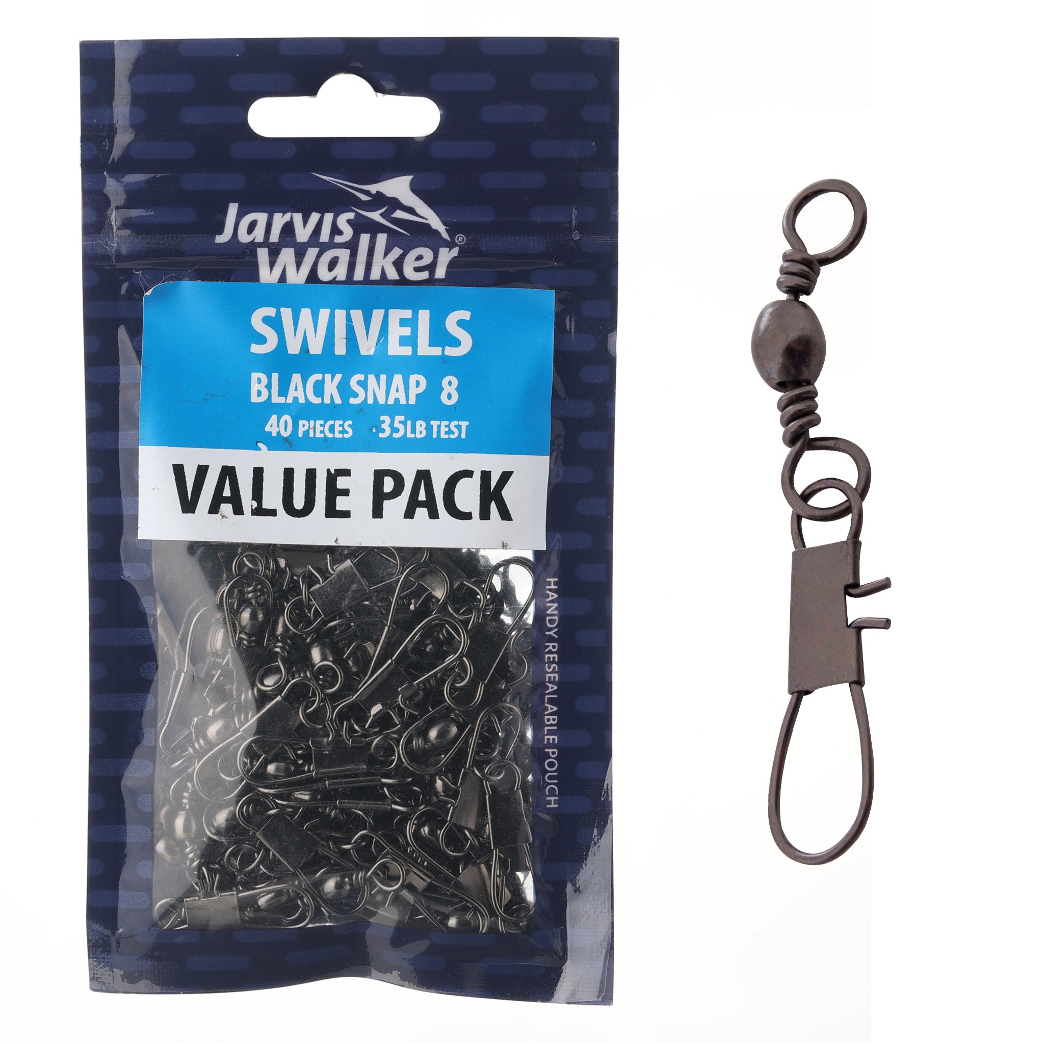 Jarvis Walker Black Snap Swivels - Jarvis Walker – Jarvis Walker Brands