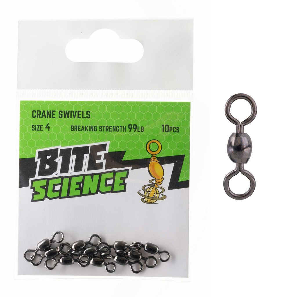 Bite Science Swivels Crane Sz 4 (99LB) - 10pk
