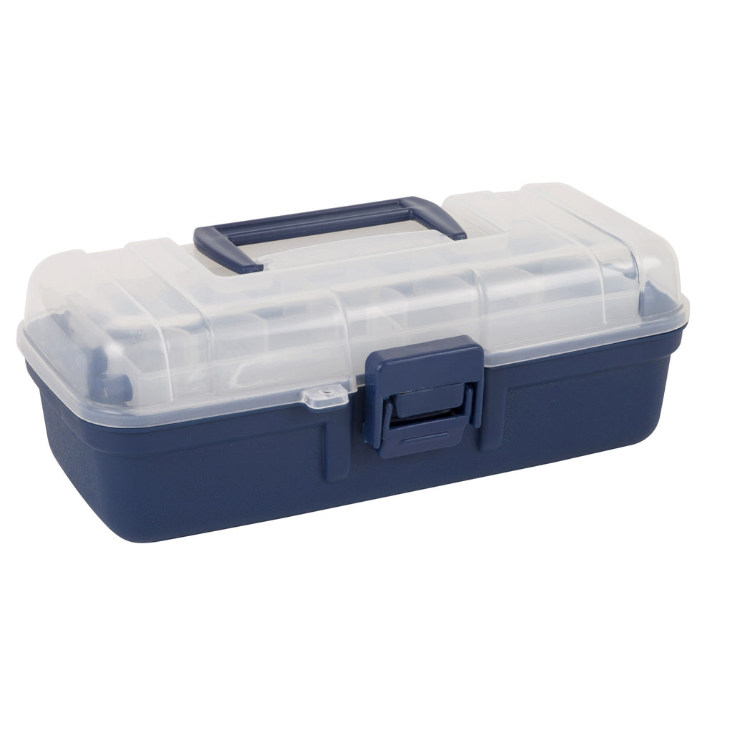 Jarvis Walker 1-Tray Clear-Top Tackle Box