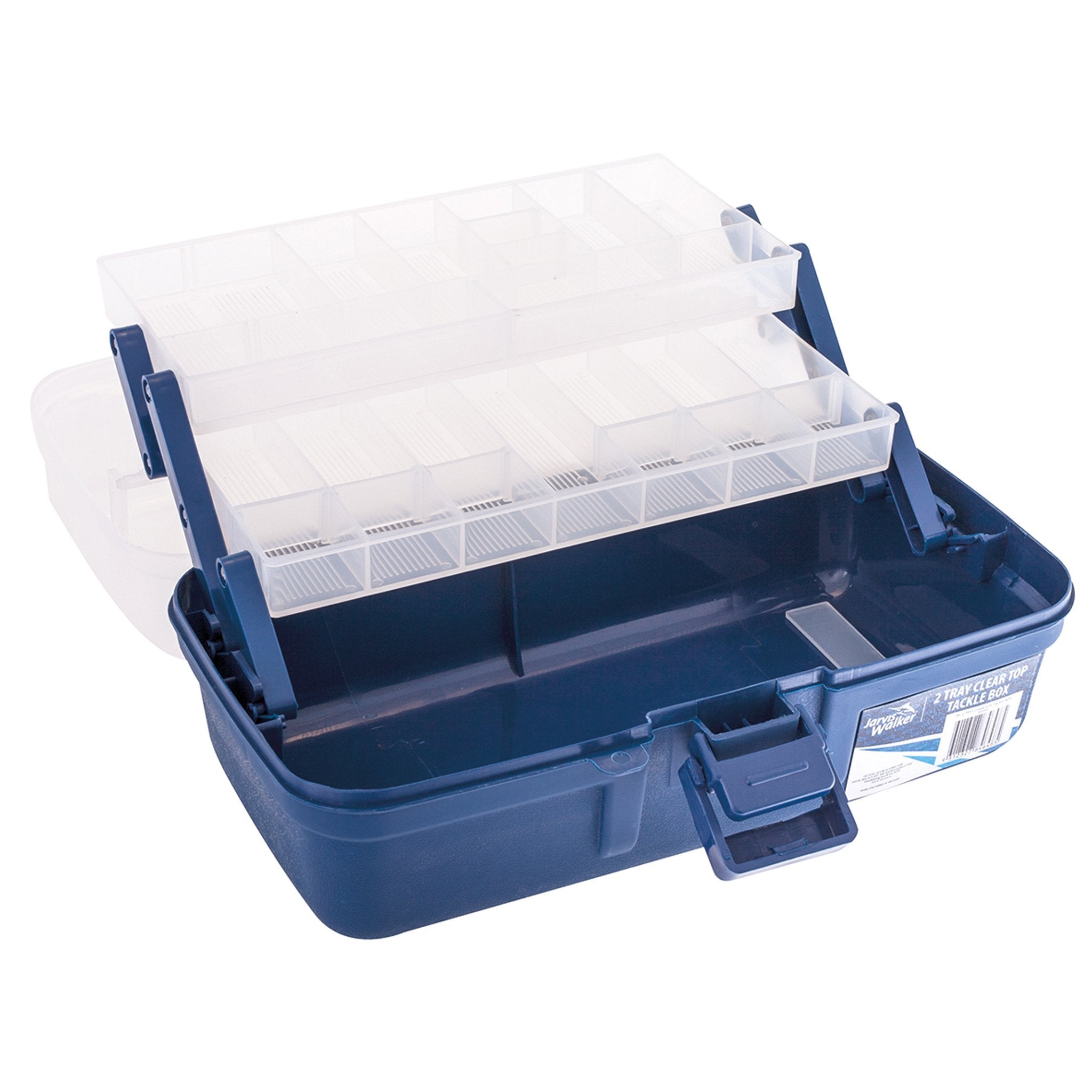 Jarvis Walker Junior Fishing Seat Box Jarvis Walker 2-Tray Clear