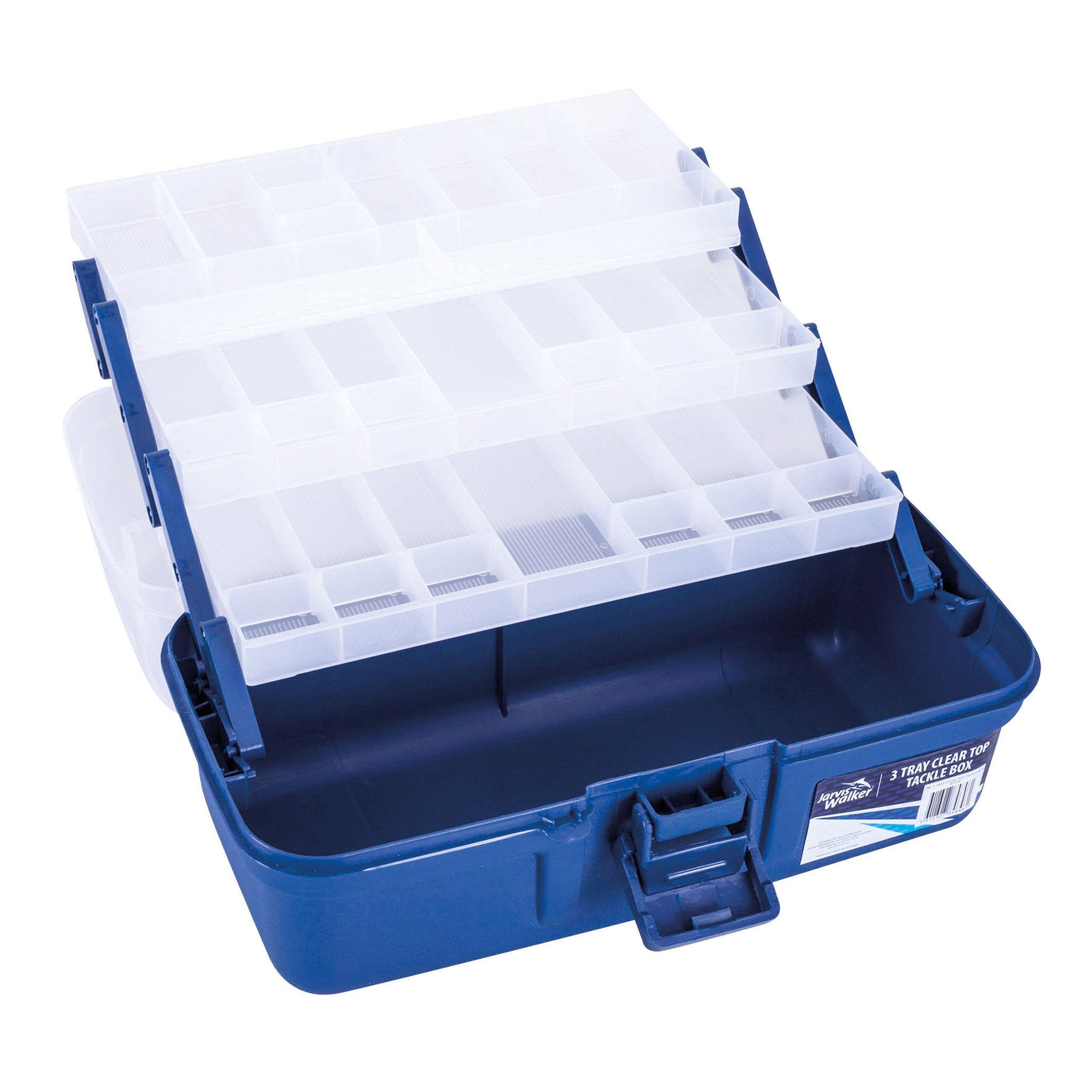 best three tray tackle box Jarvis Walker 3-Tray Clear-Top This is the tackle 2019 best baitcaster reels jig fly Size:4