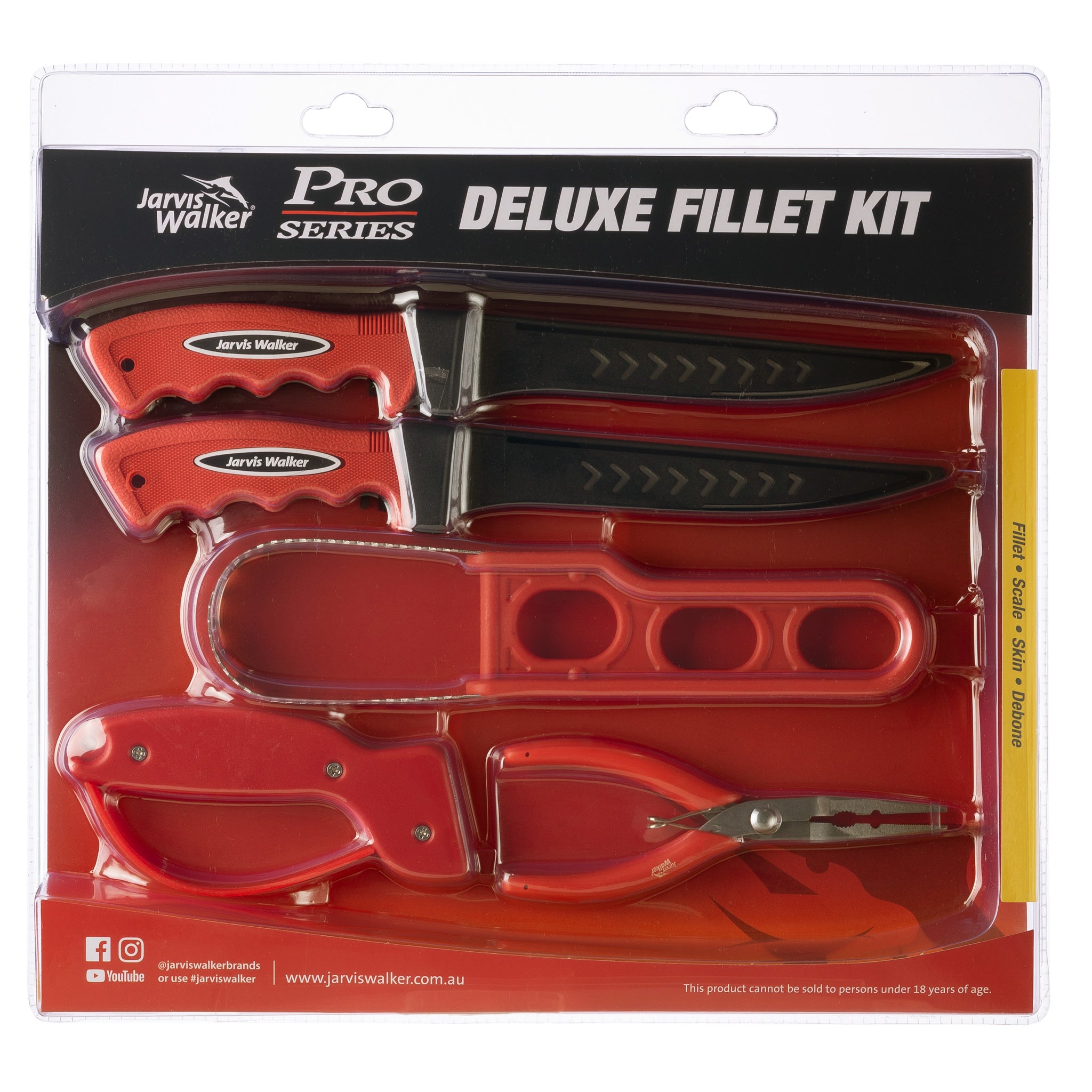 Jarvis Walker Pro Series Deluxe Fillet Kit - Jarvis Walker