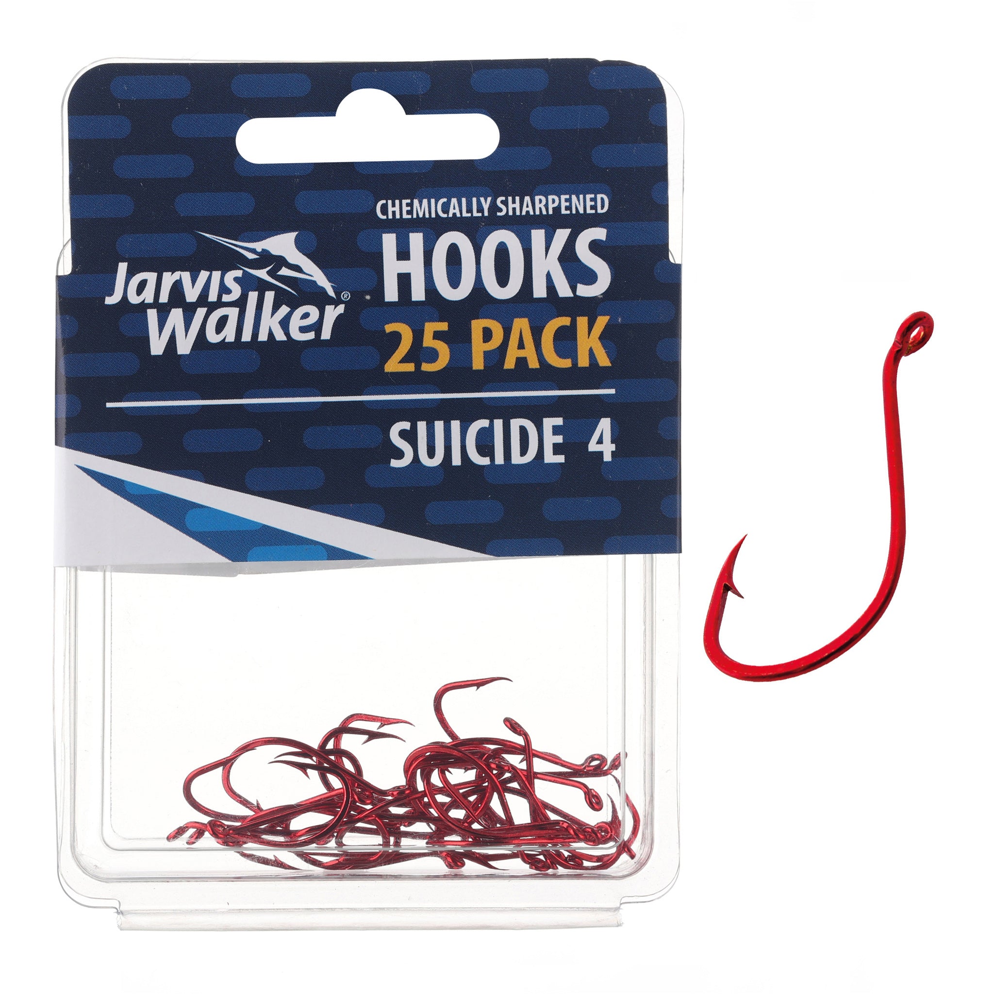 Jarvis Walker Chemically Sharpened Suicide Hooks - 25 Packs – Jarvis Walker  Brands