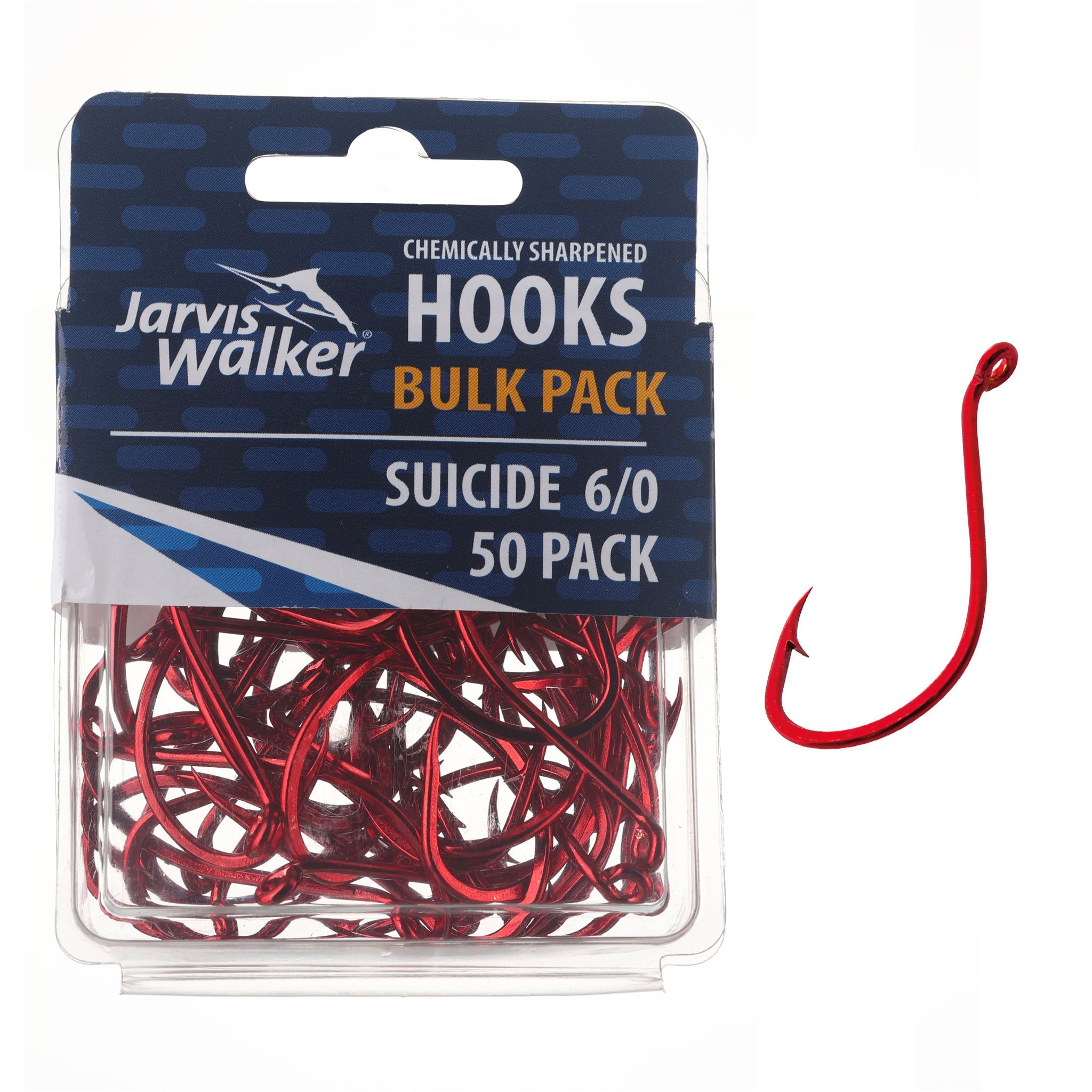 Jarvis Walker Chemically Sharpened Octopus Hooks - 50 Packs – Jarvis Walker  Brands