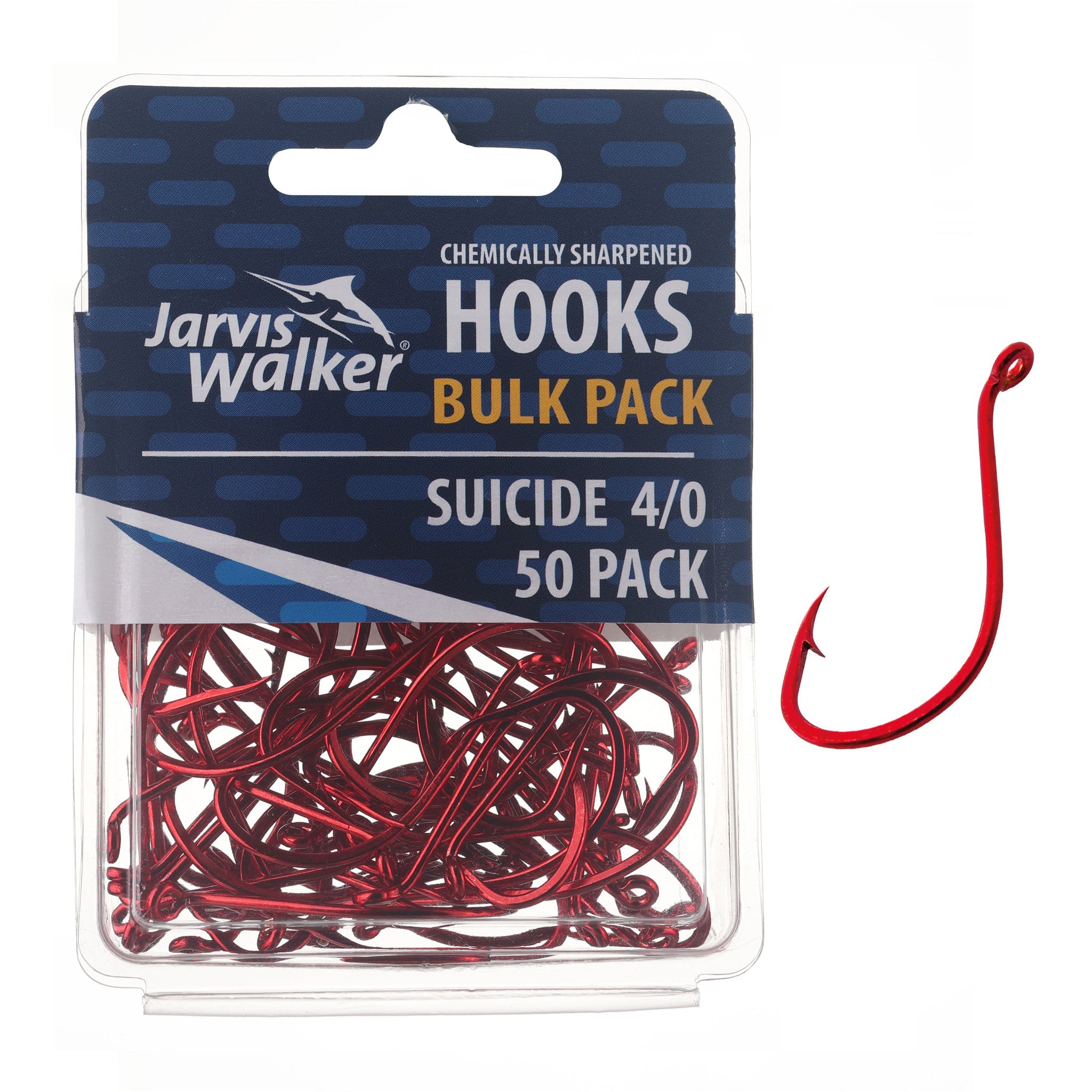 Jarvis Walker Chemically Sharpened Octopus Hooks - 50 Packs – Jarvis Walker  Brands