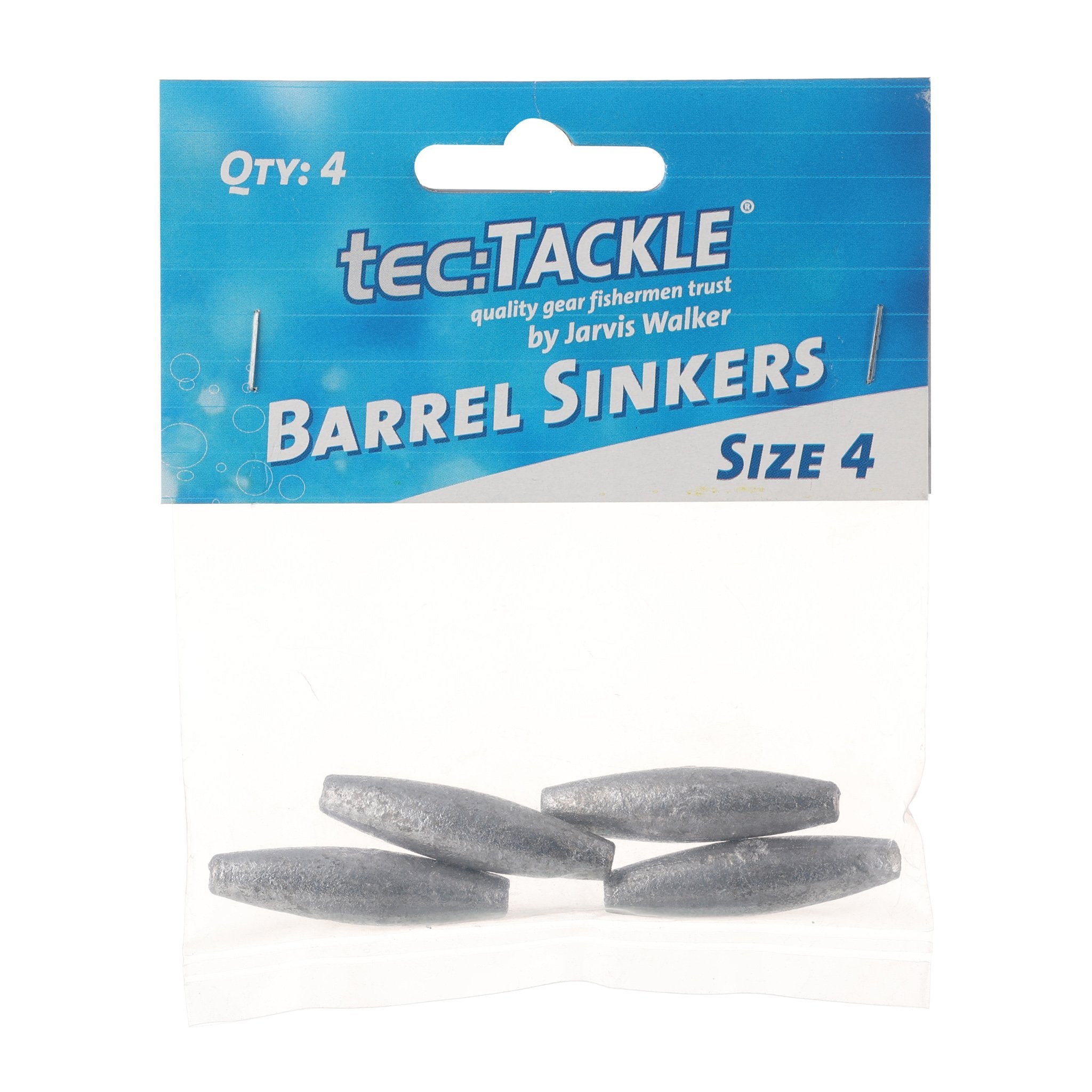 Jarvis Walker Tec Tackle Barrel Sinkers - Jarvis Walker – Jarvis Walker  Brands