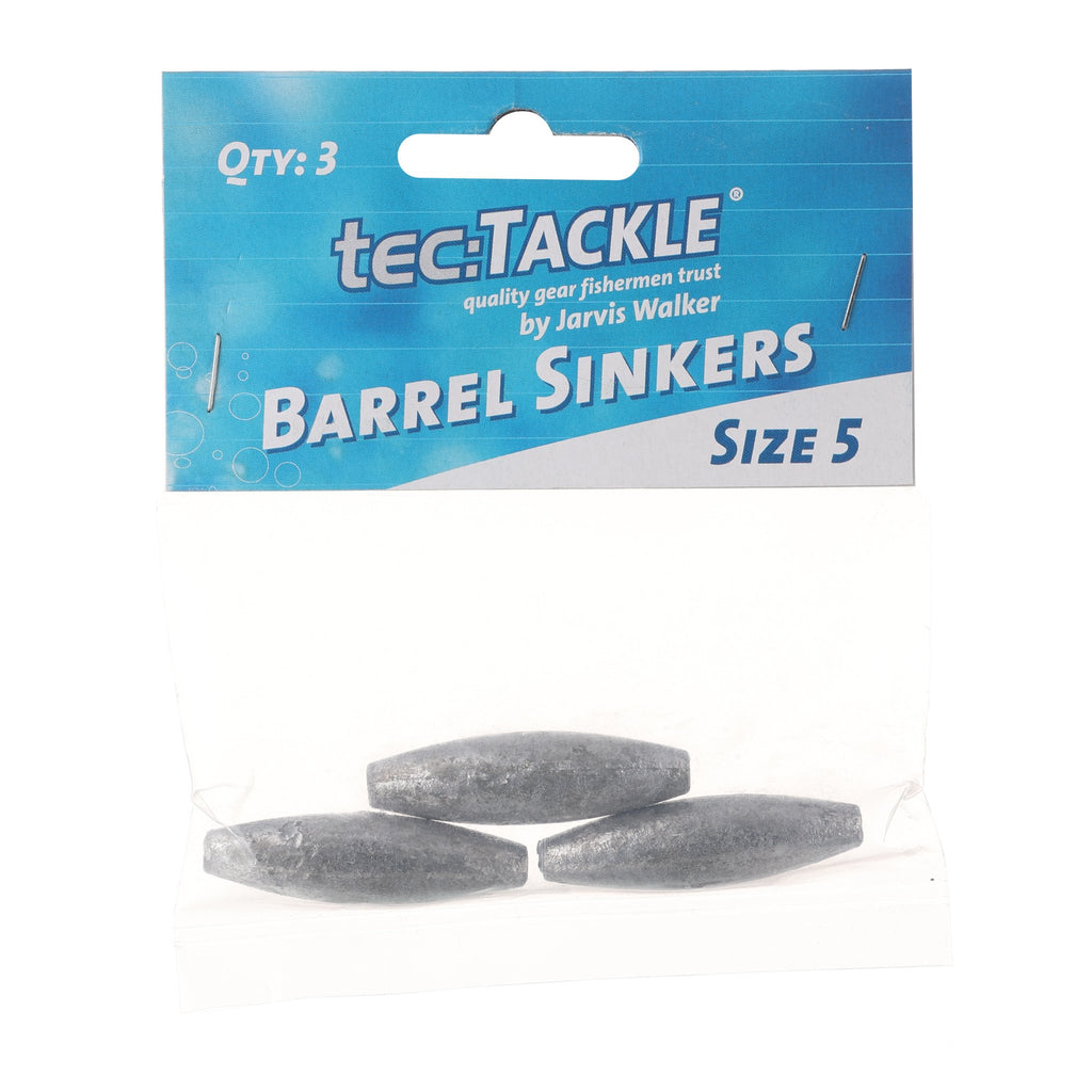 Jarvis Walker Barrel Sinkers Sz5