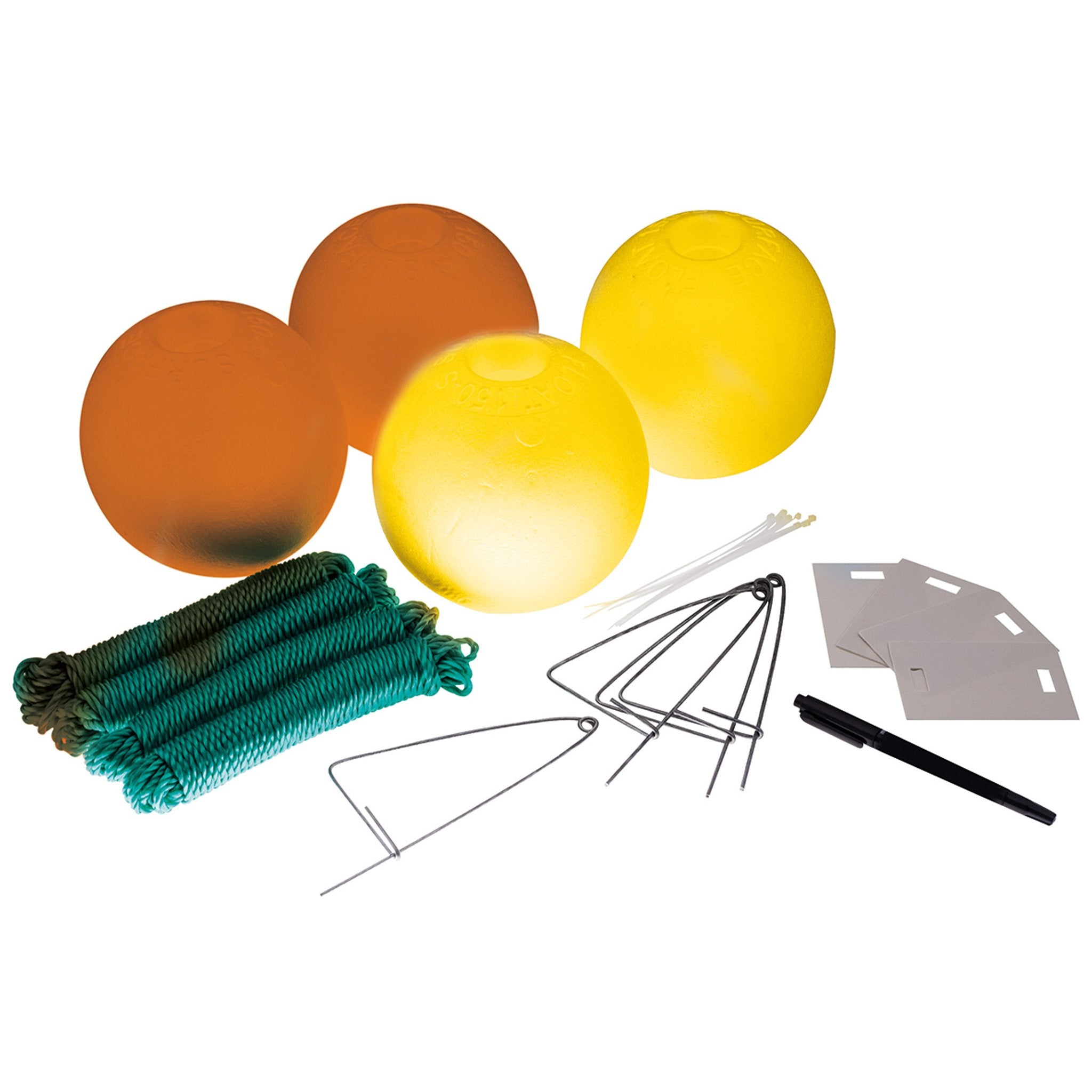 Net Factory Crabbing Accessory Kit Large (150mm Hi Vis Floats) - Jarvis  Walker – Jarvis Walker Brands