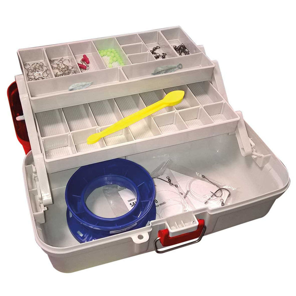 Jarvis Walker Tackle Box 2 Tray 125pcs - Snapper